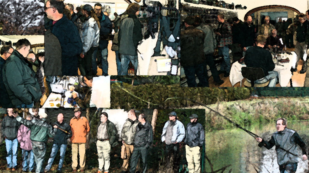 Fliegenfischer Hausmesse im Herbst